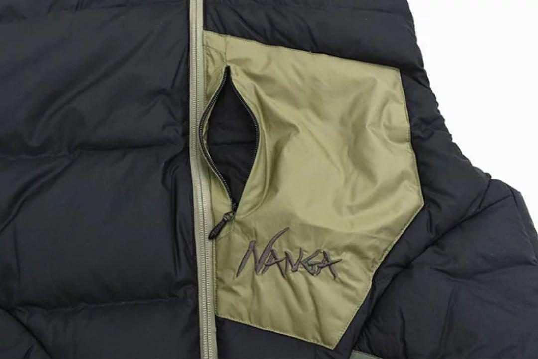 NANGA MAZENO RIDGE VEST ネイビー　L ダウンベスト