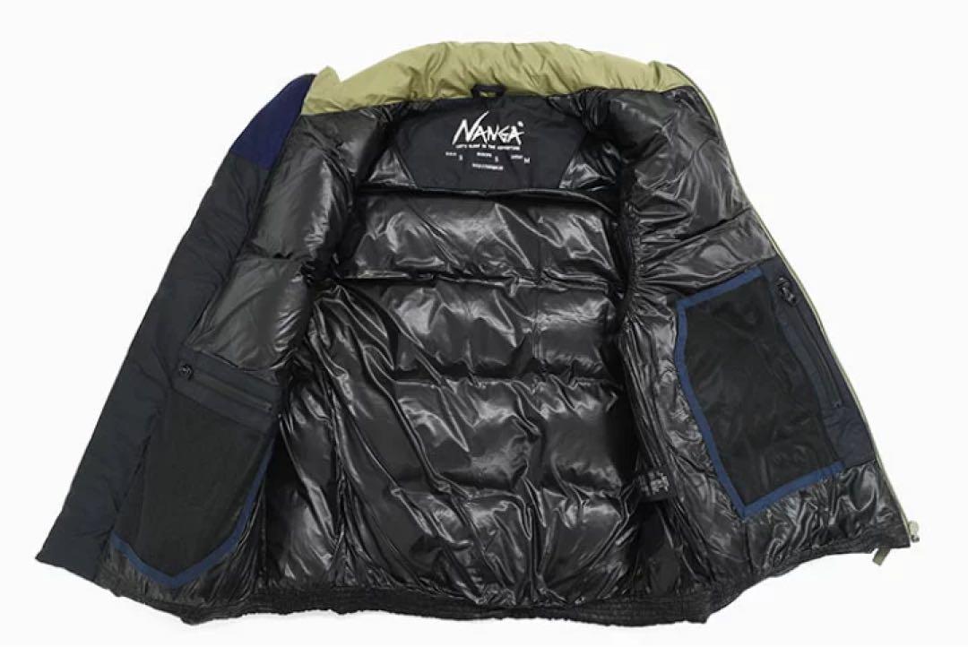 NANGA MAZENO RIDGE VEST ネイビー　L ダウンベスト