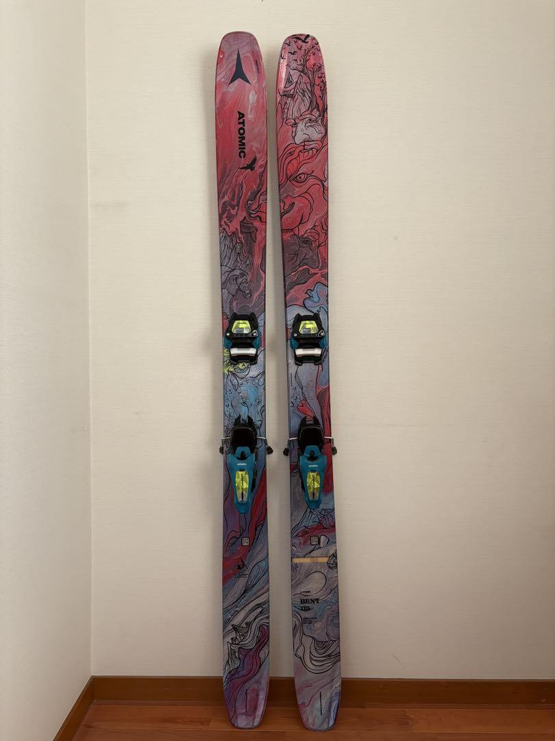 スキー ATOMIC BENT110 172cm + MARKER GRIFFON13