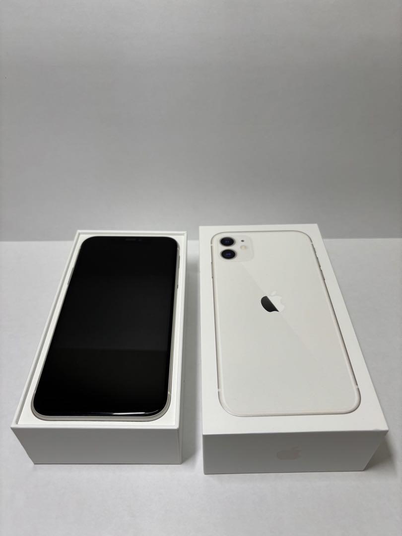 美品】iPhone 11 ホワイト 64GB （美品】iPhone 11 ホワイト 64GB）