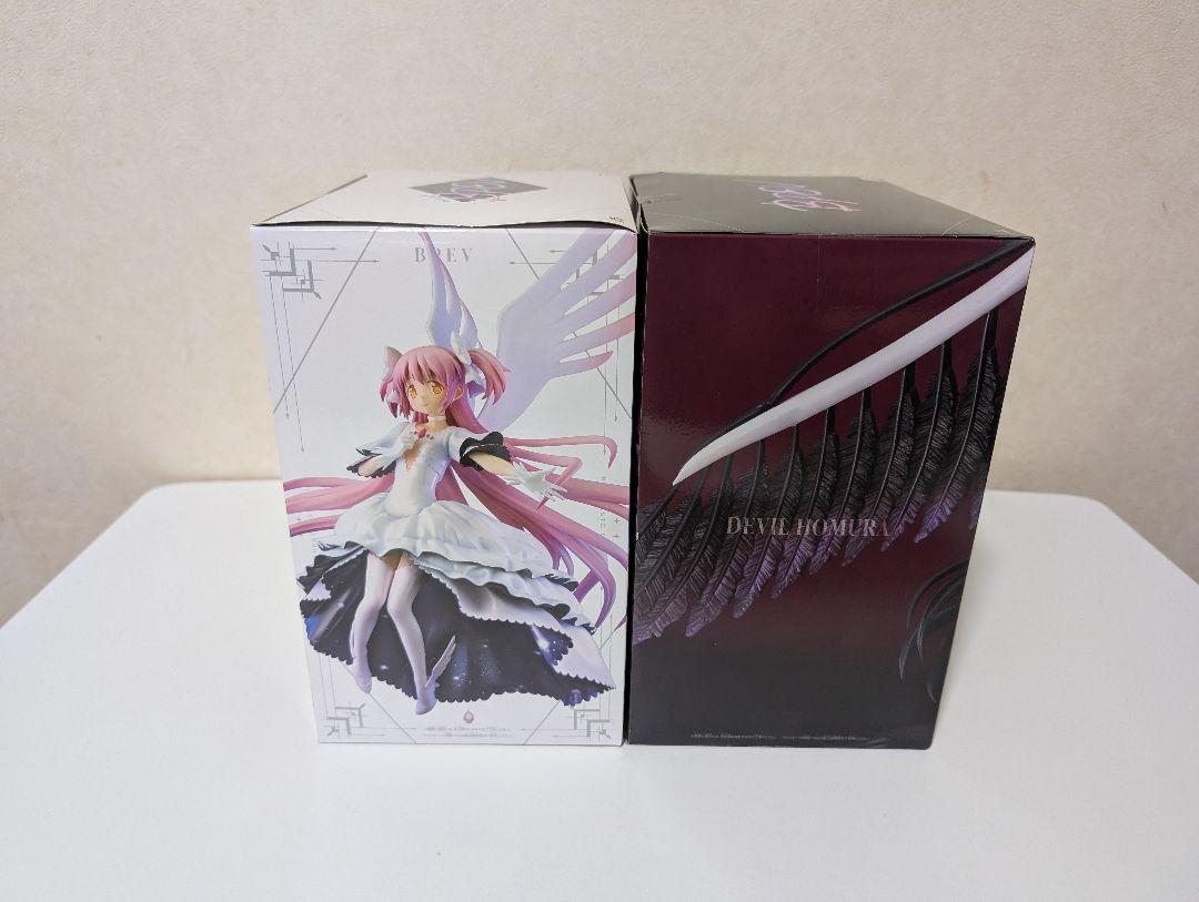 魔法少女まどか‪☆マギカ まどか＆ほむら　ぺたっとおすわりフィギュア全5種セット
