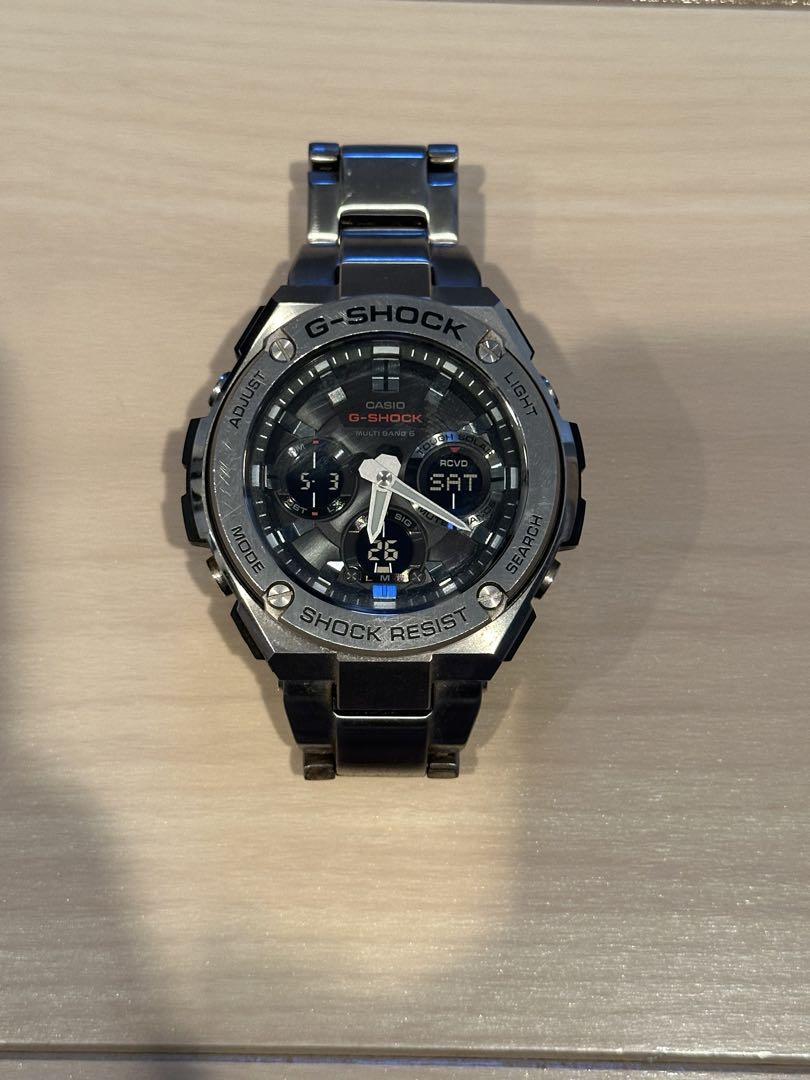 CASIO G-SHOCK GST-W110D-1AJF ソーラー