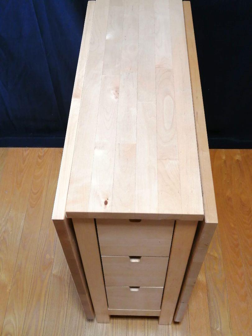 IKEA ノールデン　ゲートレッグテーブル 　中古品