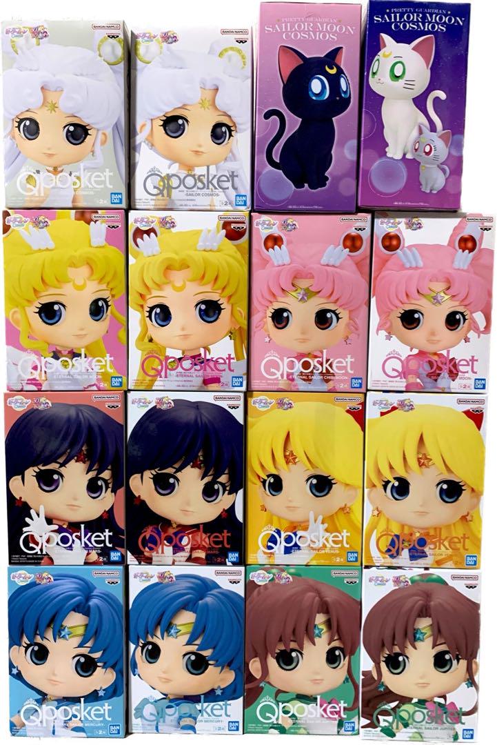 Qposket キューポス セーラームーン フィギュア 16体 まとめ売り