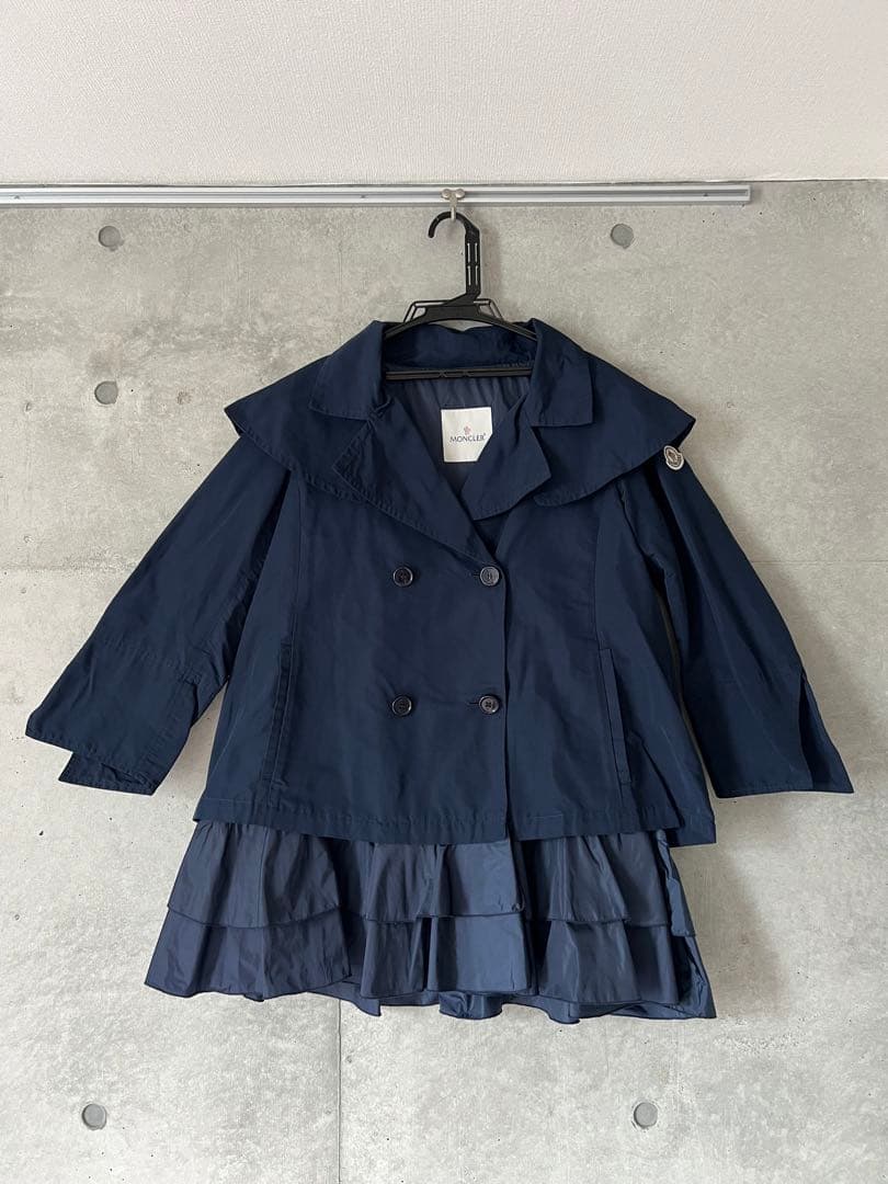 Moncler モンクレール フリル ジャケット/トレンチ Moncler モンクレール フリル ジャケット/トレンチ