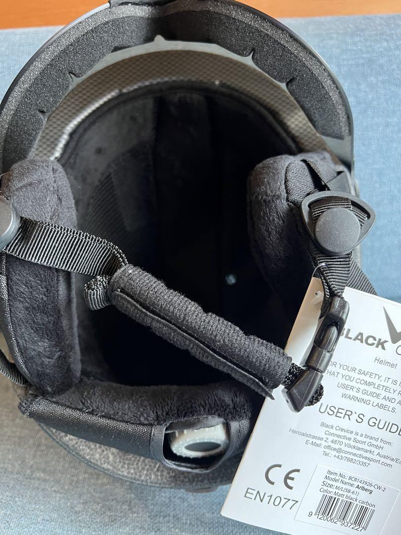 BLACK crevice スノボ スキー ヘルメット　新品未使用