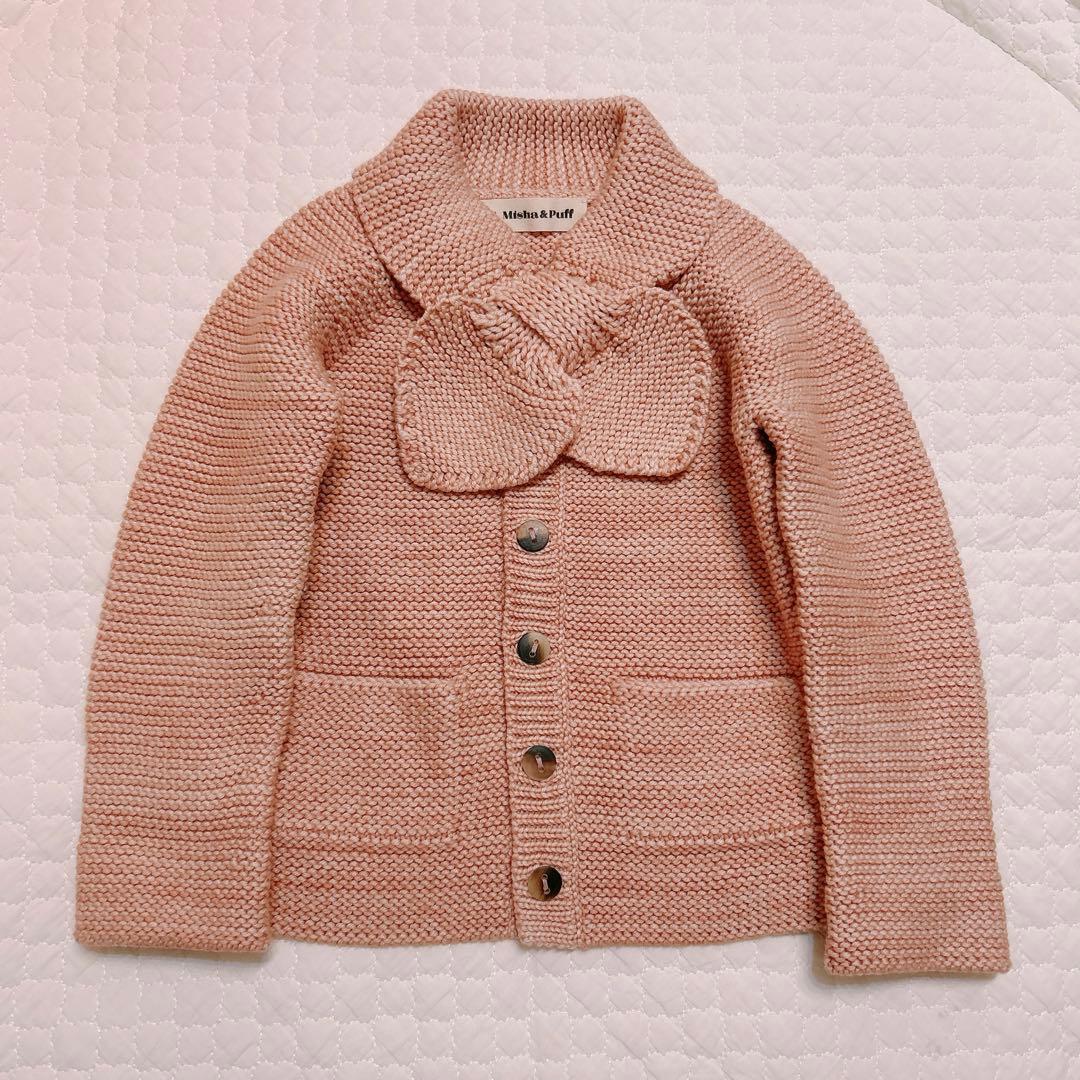 misha & puff スカウトカーディガン 3y misha & puff スカウトカーディガン 3y