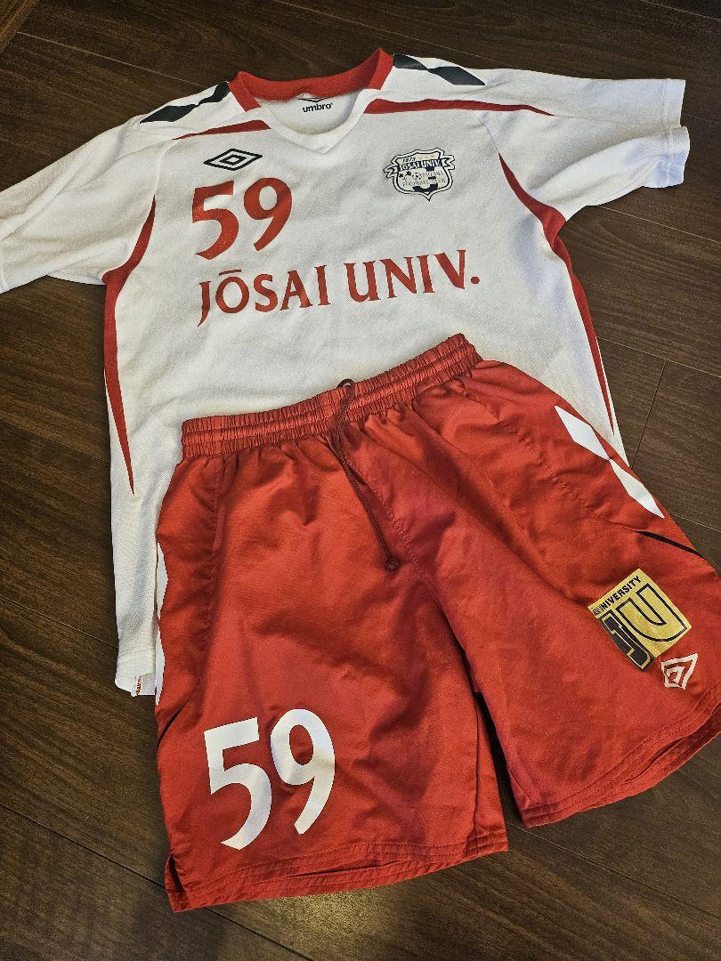 Umbro　アンブロ　サッカーウェア 城西大学ユニフォーム セットアップ