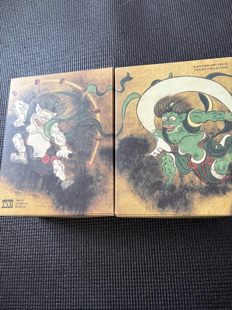 海洋堂　風神雷神フィギュア　東京国立博物館公式フィギュア