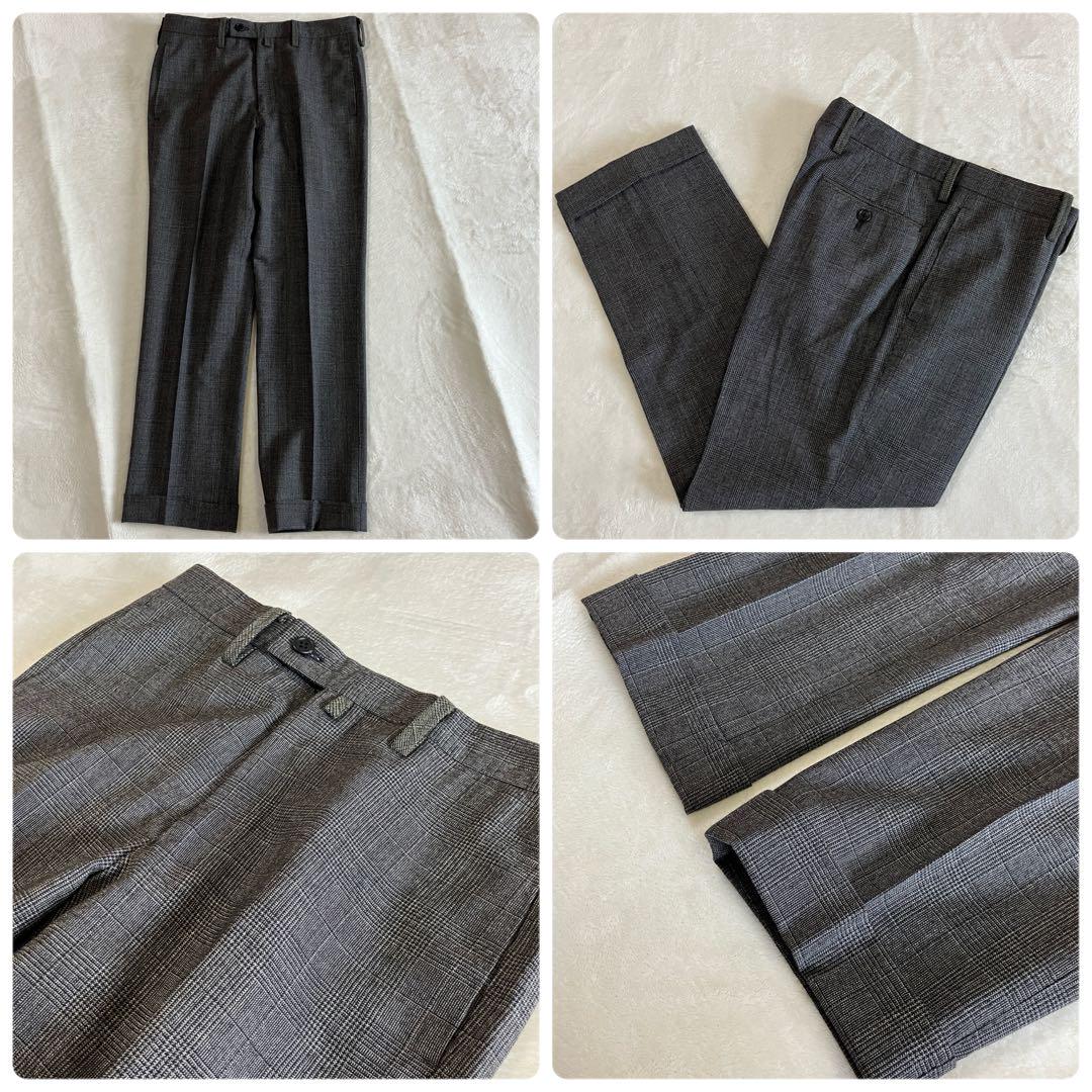【美品】Paul Smith ポールスミス グレンチェック スーツ S