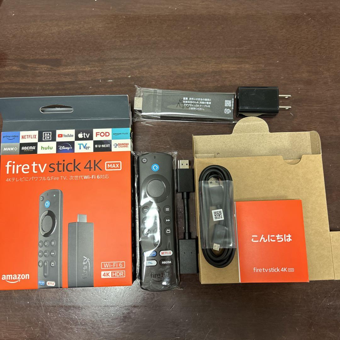 Amazon Fire TV Stick 4K Max 第1世代　本体と付属品 Amazon.co.jp: Fire TV Stick 4K Max(マックス)第1世代