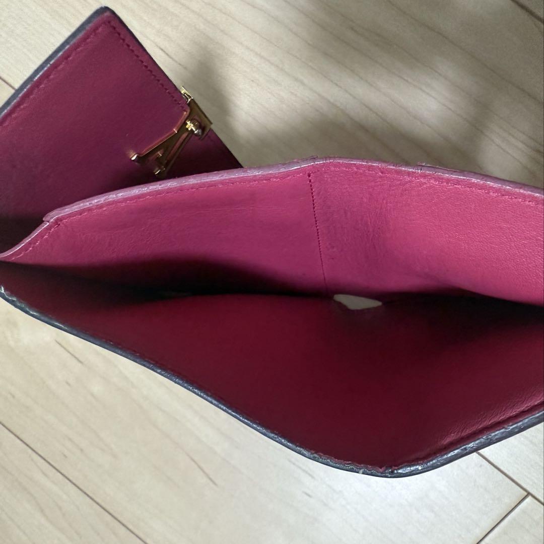 ルイヴィトン　ポルトフォイユ・カプシーヌ コンパクト　財布