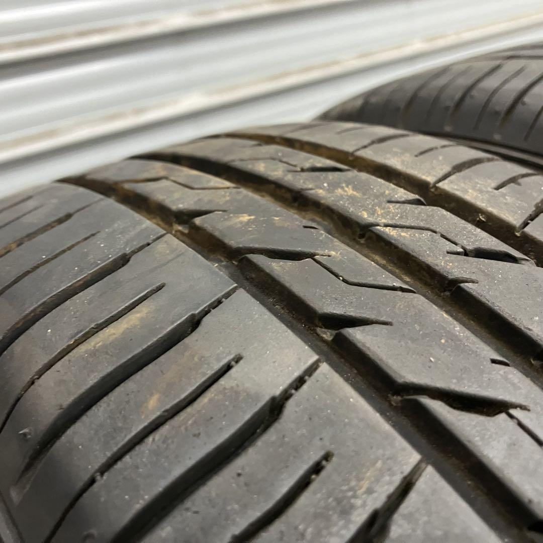 3411】21年 165/55R14 エコファイン 12フィルダー鉄ホイール