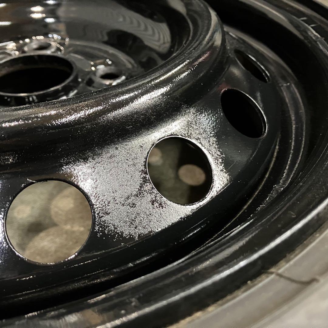 【3411】21年 165/55R14 エコファイン 12フィルダー鉄ホイール