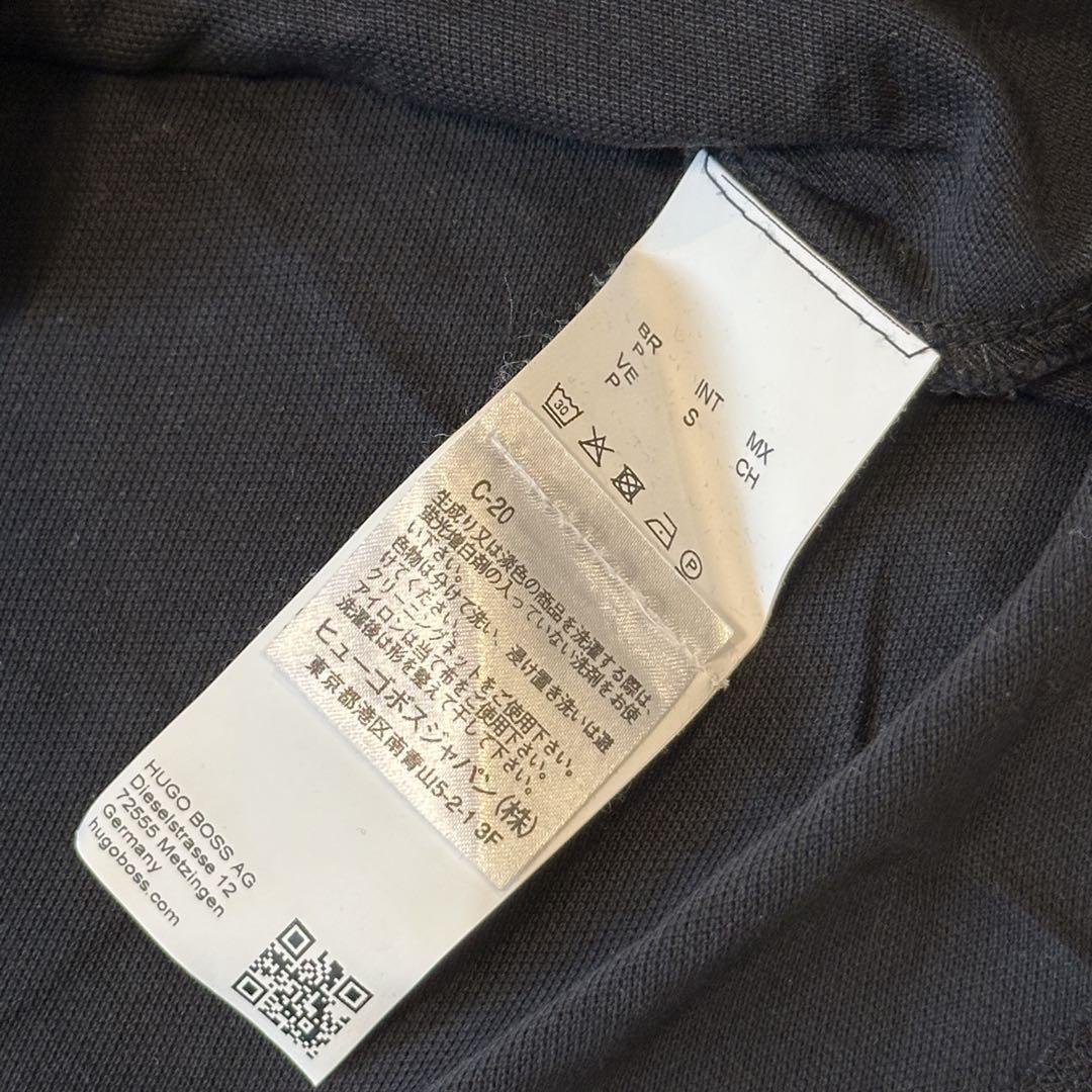 HUGO BOSS ヒューゴボス ポロシャツ Sサイズ 大谷翔平愛用ブランド 黒