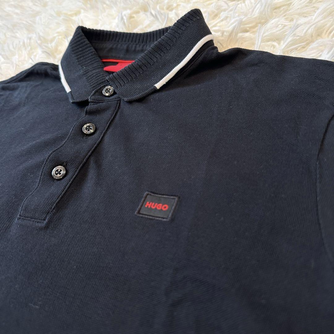 HUGO BOSS ヒューゴボス ポロシャツ Sサイズ 大谷翔平愛用ブランド 黒