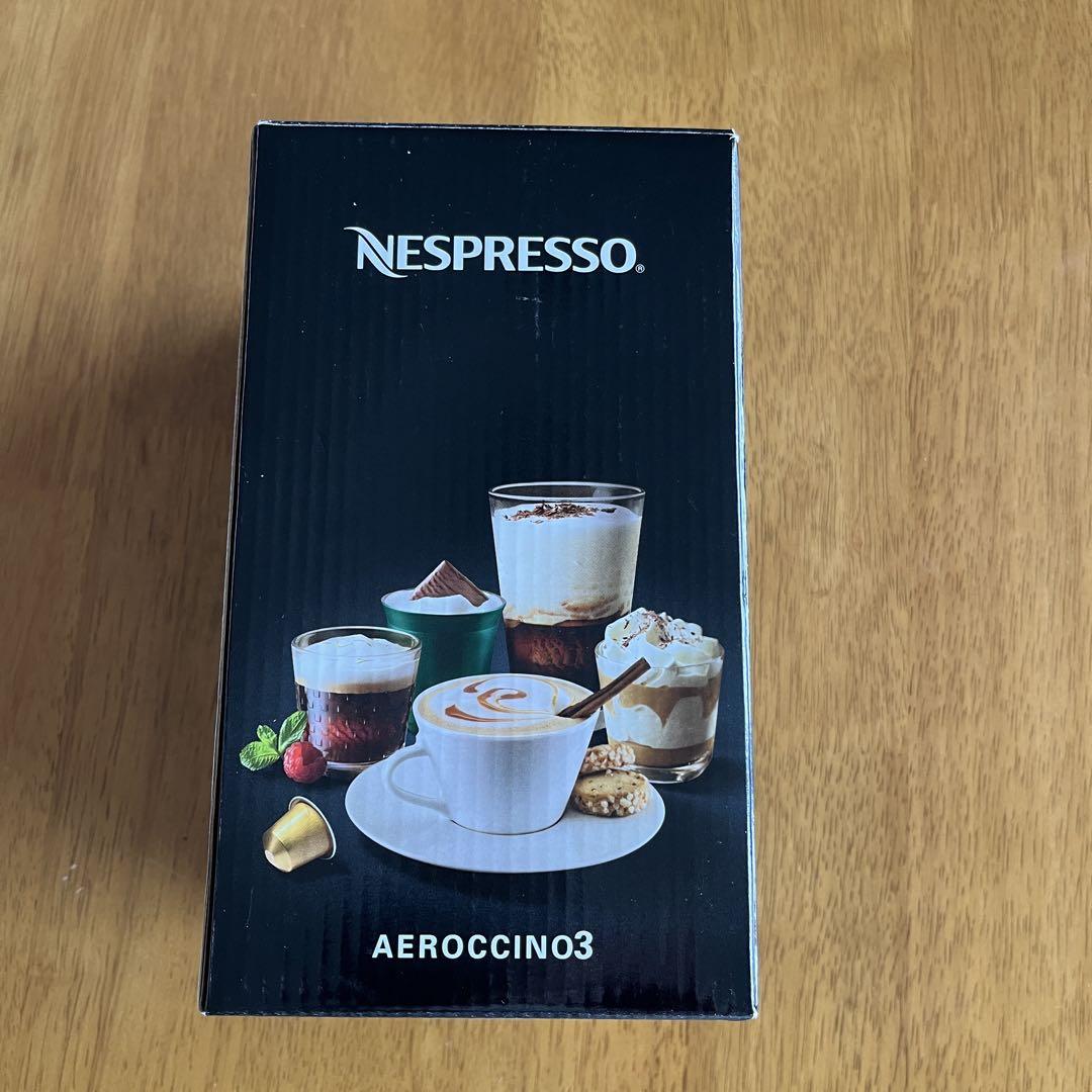 美品　NESPRESSO AEROCCINO3 エアロチーノ3 ブラック エアロチーノ3 ブラック｜コーヒーアクセサリー｜ネスプレッソ
