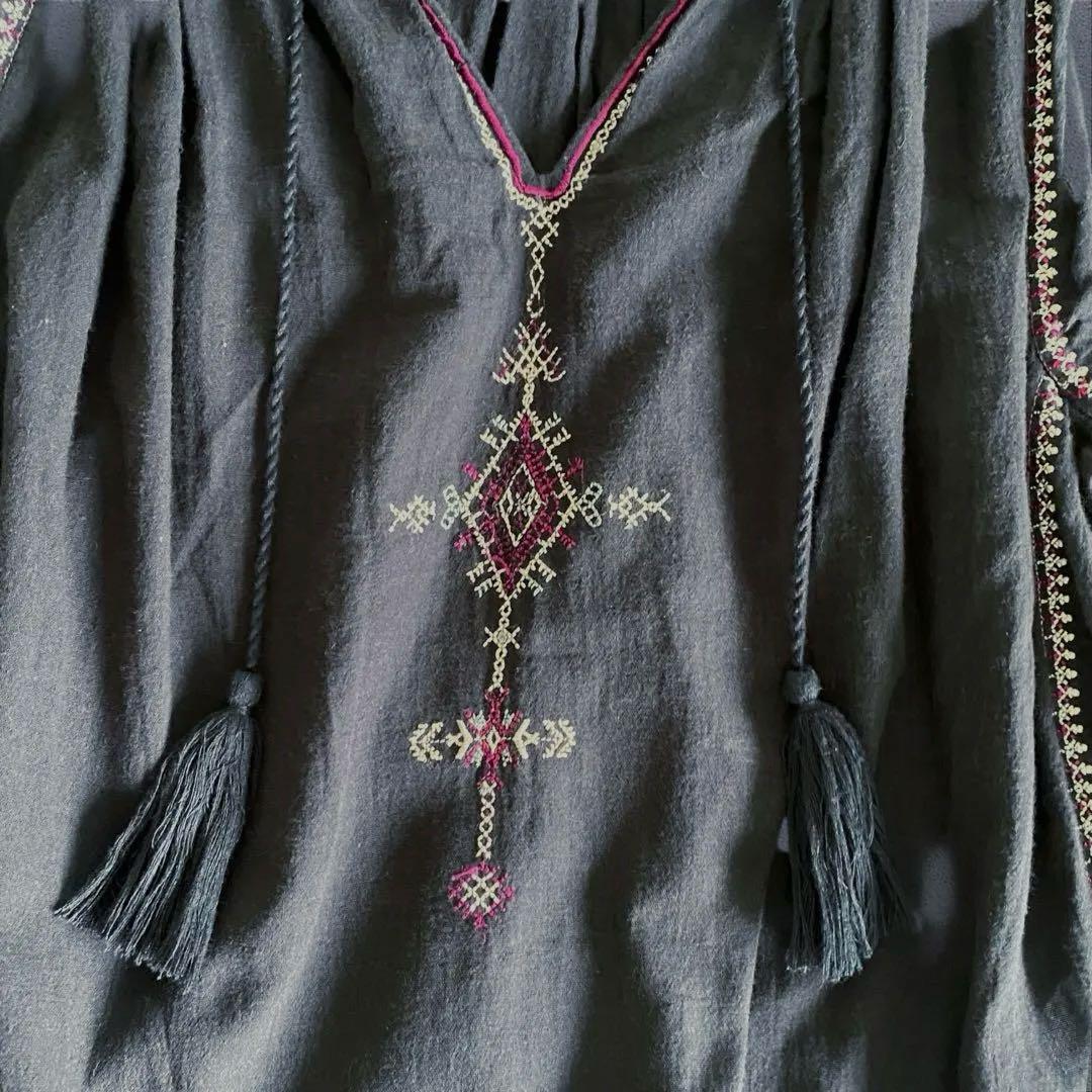 ISABEL MARANT コットンボイル 刺繍ブラウス ゆったり - メルカリ
