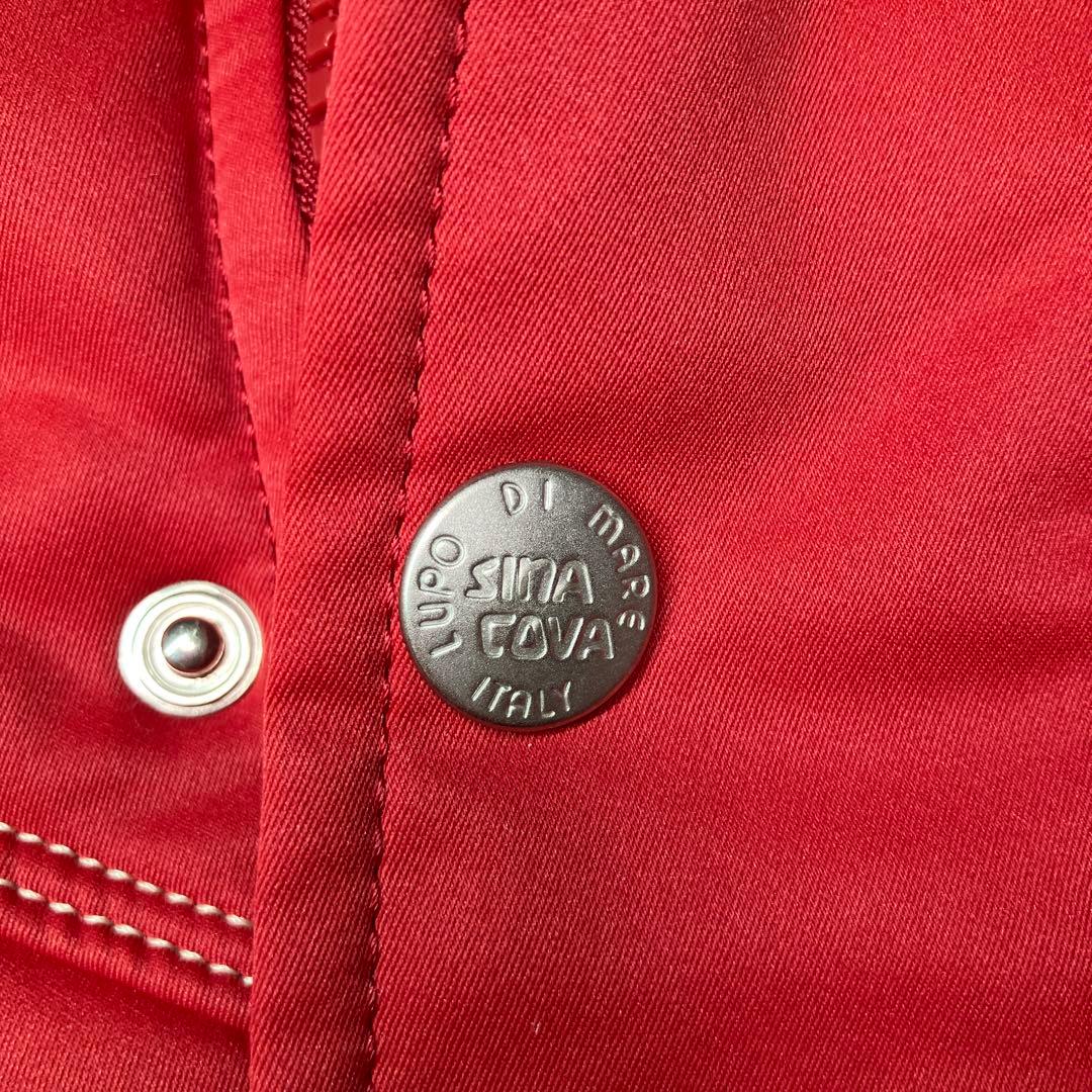 極美品⭐︎ SINACOVA シナコバ 中綿 ダウンベスト Lサイズ ワッペン 赤 極美品⭐︎ SINACOVA シナコバ 中綿 ダウンベスト Lサイズ ワッペン 赤