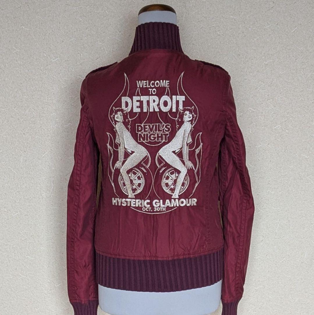 【美品】HYSTERIC GLAMOUR　ヒステリックグラマー　ブルゾン