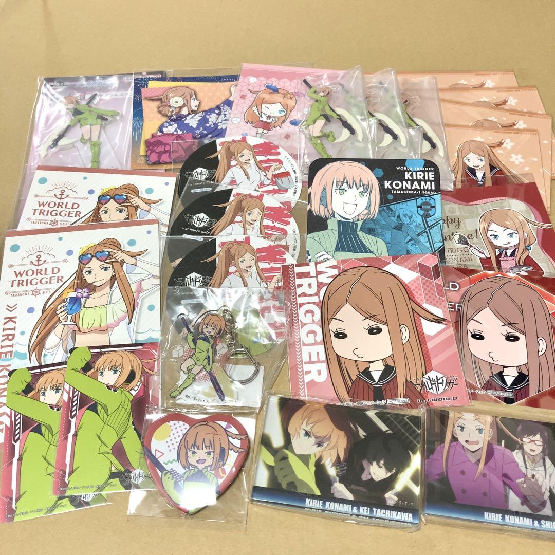 ワールドトリガー小南アクスタ アートコースター ポストカード 缶バッジ れとぽぷ