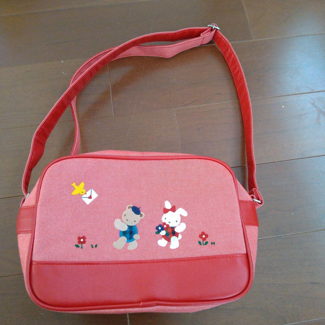 バーゲンで 【美品】現行品 ファミリア 通園バッグ ショルダーバッグ