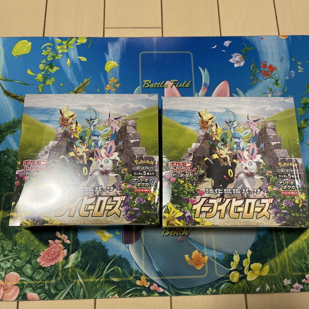 ポケモン　イーブイヒーローズ　未開封　シュリンク　BOX