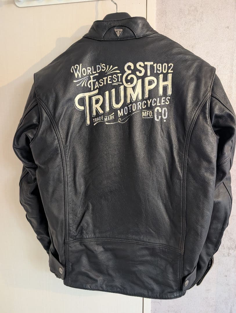 TRIUMPH トライアンフレザージャケットボンネビルスラクストンボバーt100 TRIUMPH トライアンフレザージャケットボンネビルスラクストン