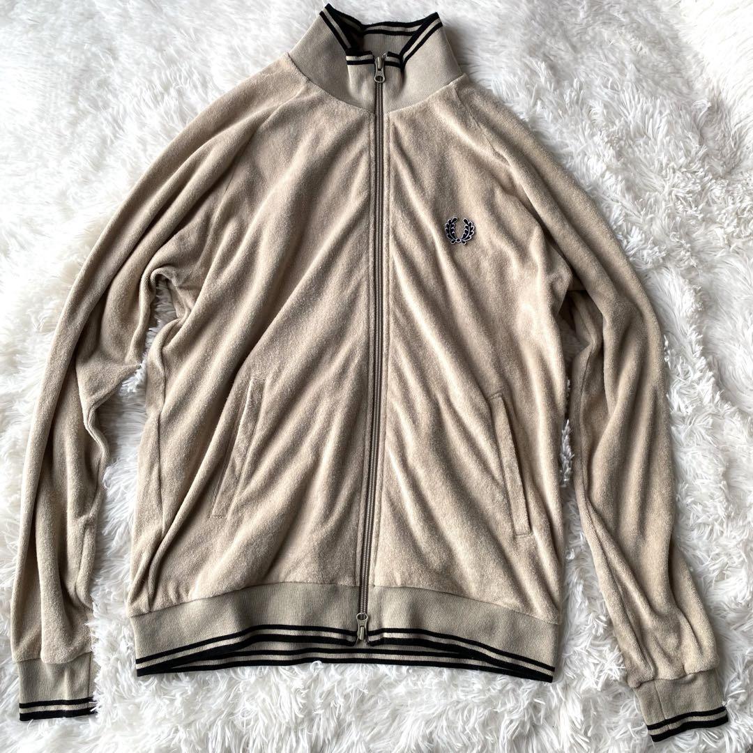 FRED PERRY (フレッドペリー) トラックジャケット ベージュ サイズ:L