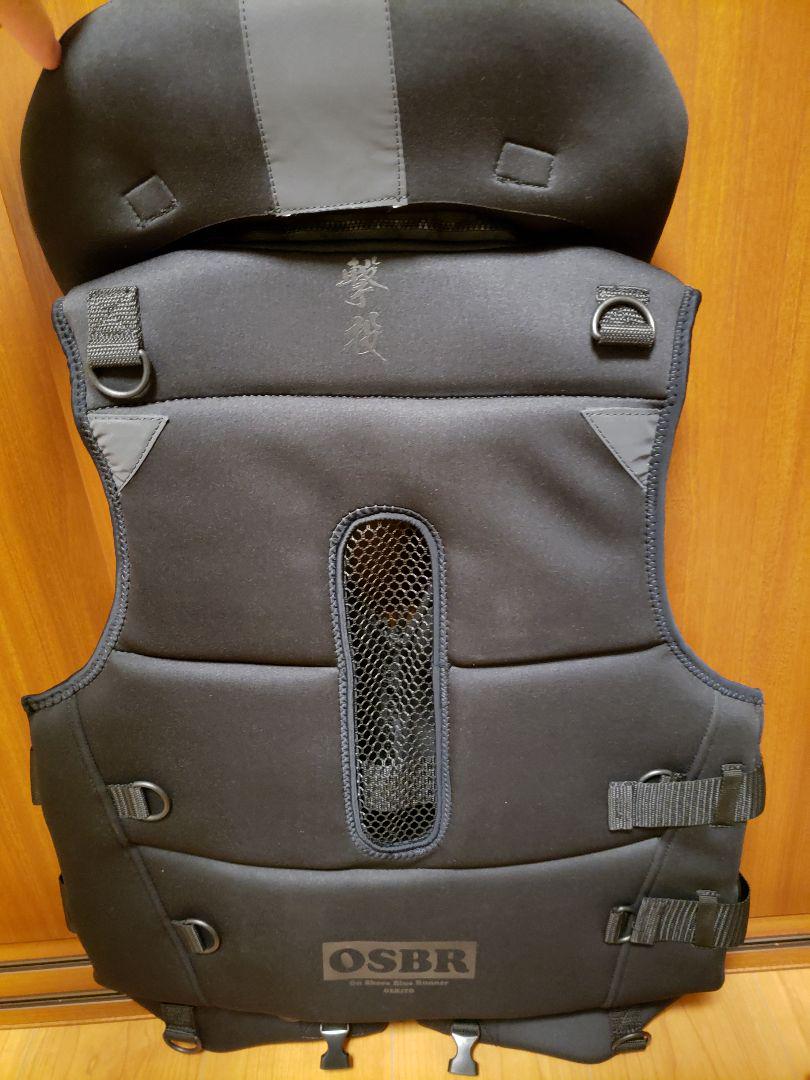 新作品質保証 新品未使用 ブラック×ダークグレー 8gzJ7-m25857603822 撃投ボディプロテクター2 新作登場新品
