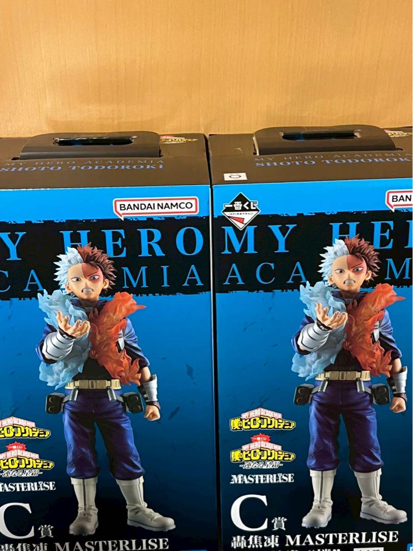 僕のヒーローアカデミア 轟焦凍 フィギュア　C賞　２つ➕オマケ７つ