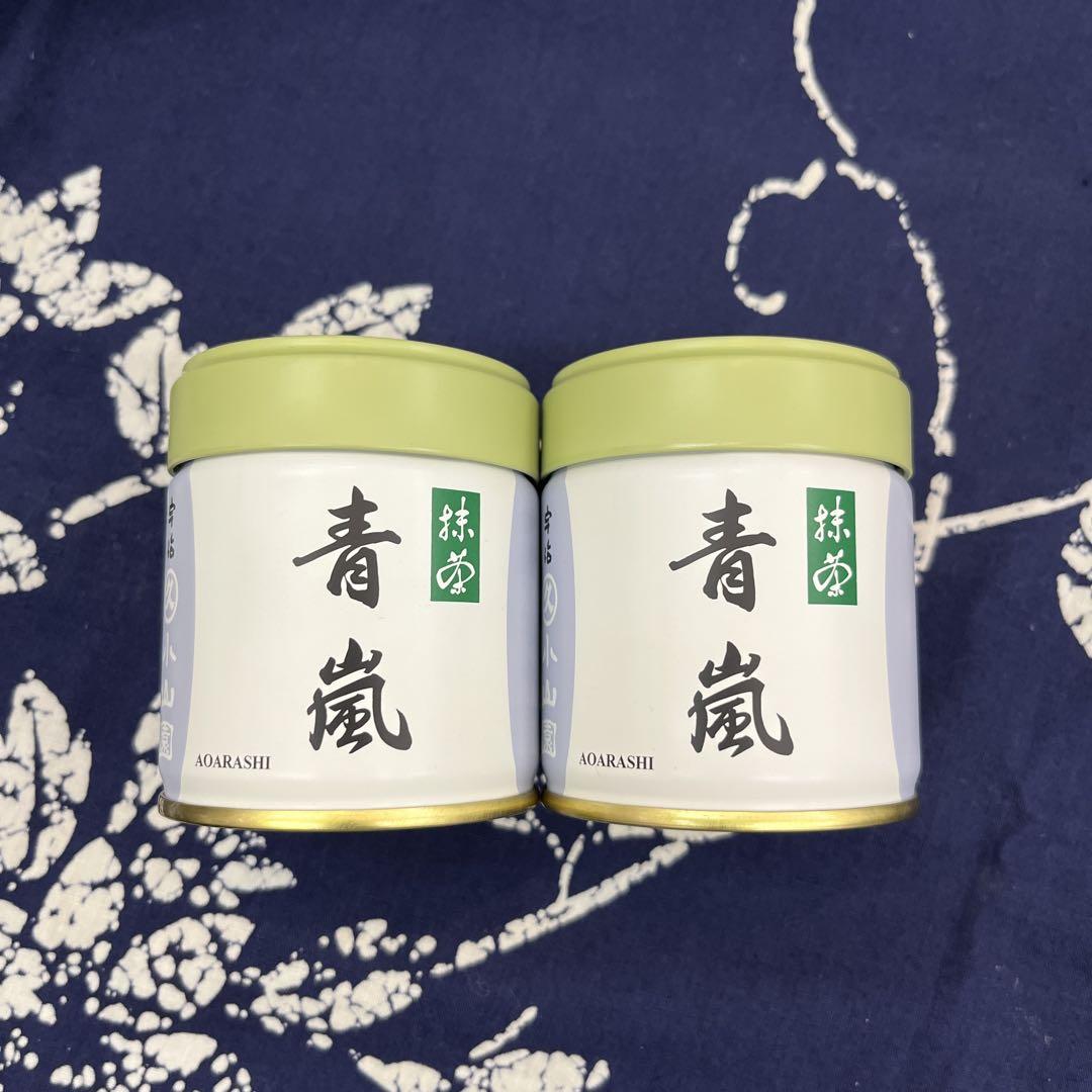 青嵐 抹茶 40g 2缶セット