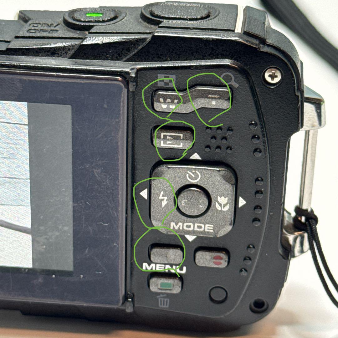 【良品】 RICOリコー 防水デジタルカメラ WG-40W WiFi Amazon | RICOH 防水デジタルカメラ RICOH WG-40W ホワイト 防水