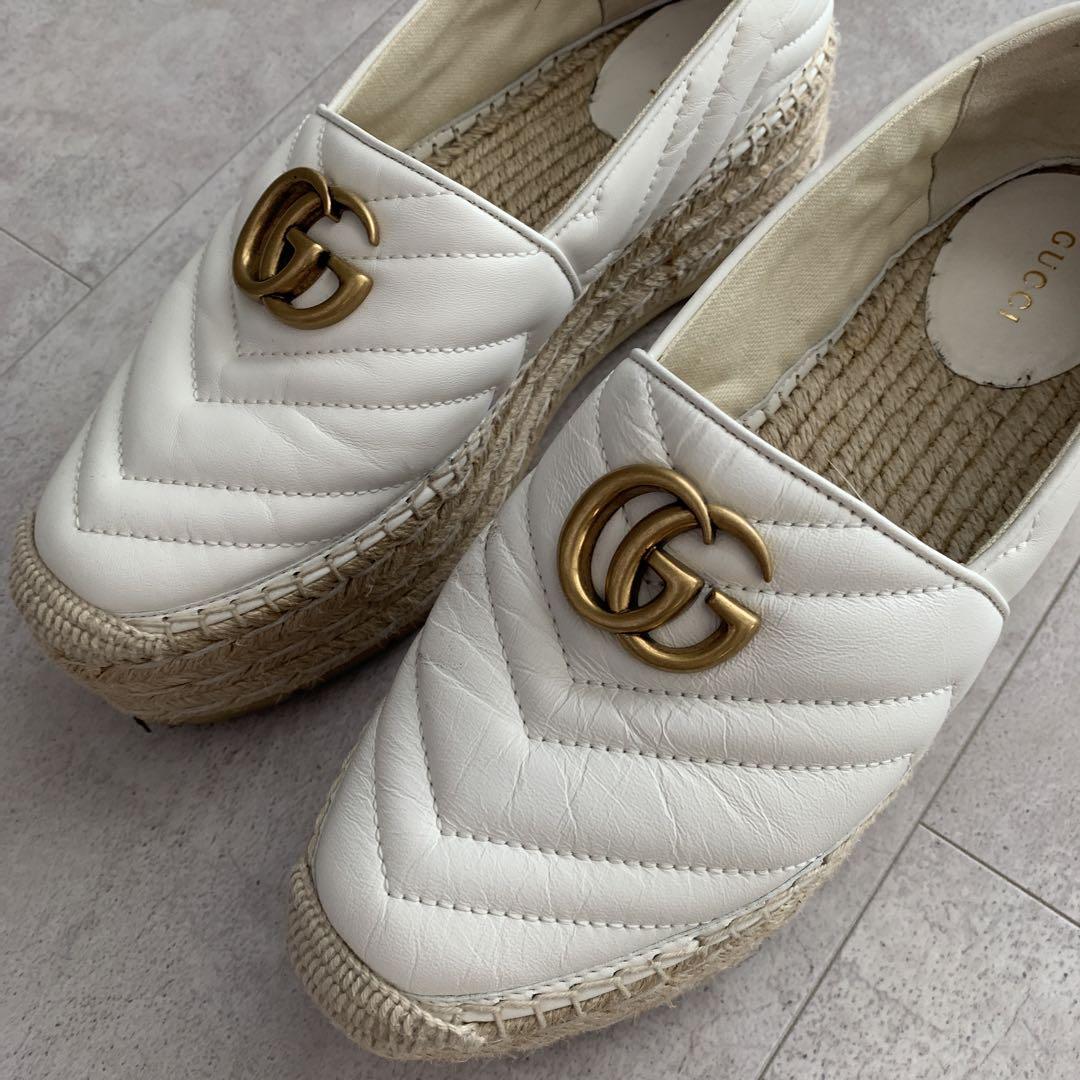 GUCCI ホワイト38.5