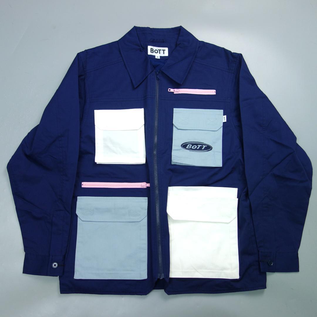 1128 BoTT ボット Multi Pocket Jacket M