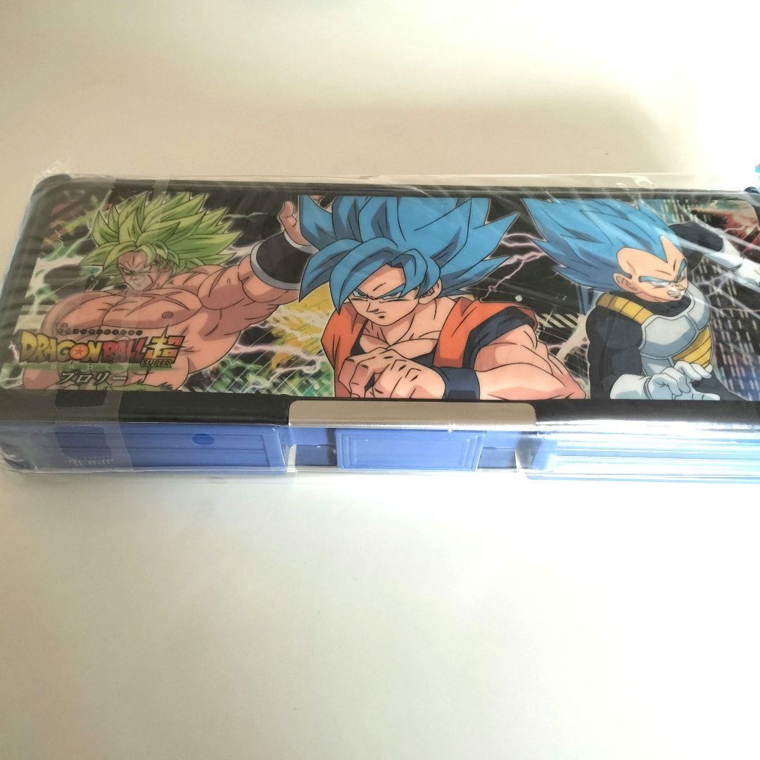 ◆ドラゴンボール超◆ホログラム筆入れ鉛筆削り付きブロリー