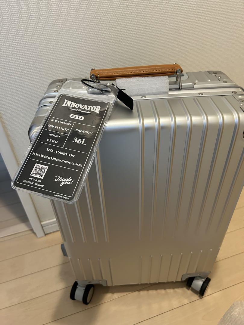 イノベーター　新品　アルミスーツケース　新モデル　機内持ち込み　36リットル