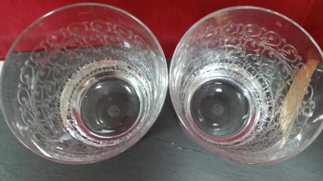 値下げバカラBaccarat 250周年 ローハンタンブラーペアクリスタルグラス