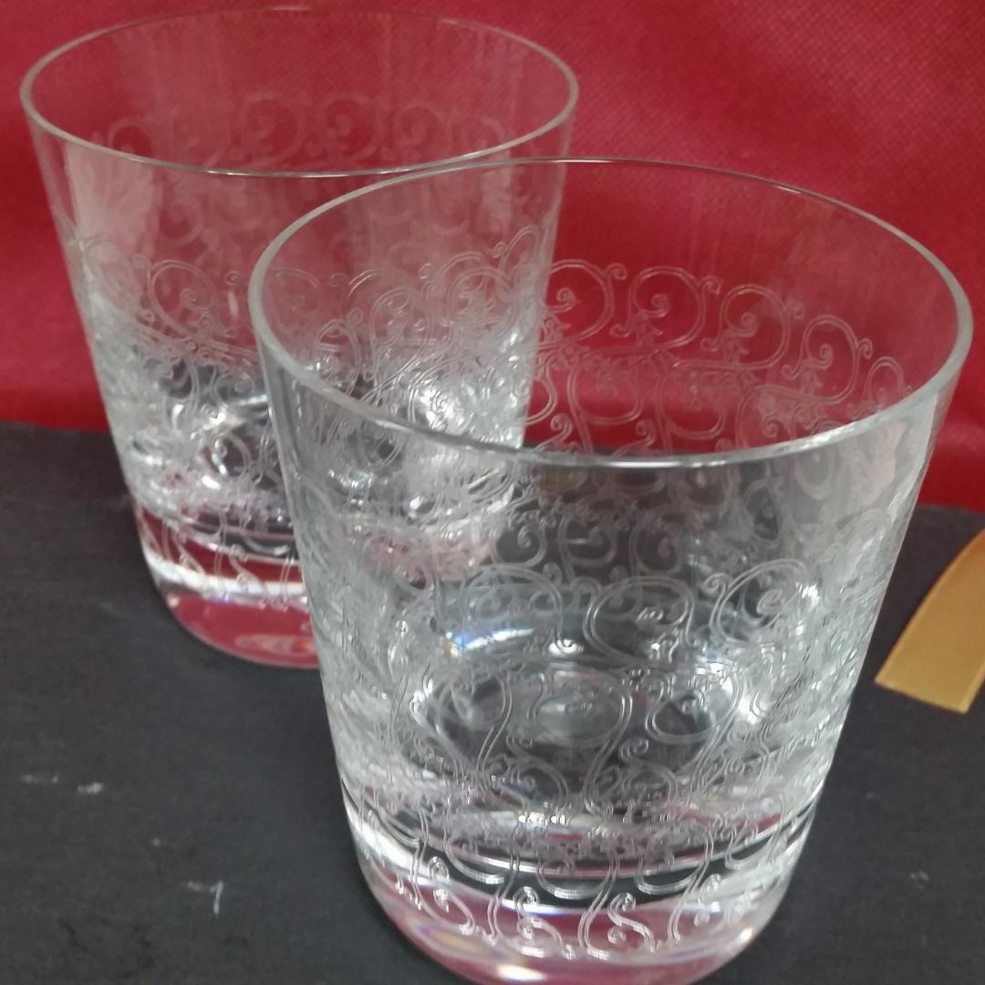 値下げバカラBaccarat 250周年 ローハンタンブラーペアクリスタルグラス