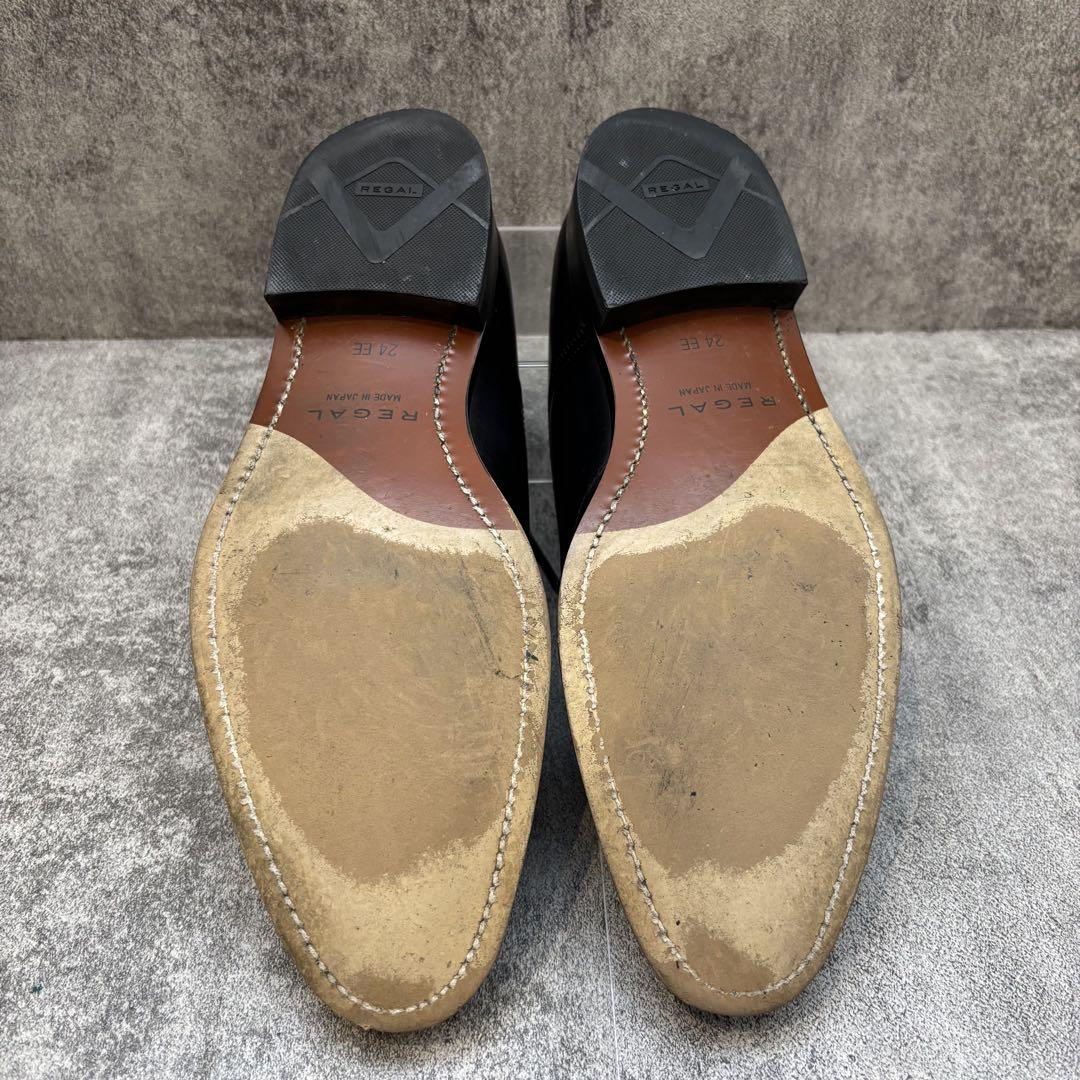 ✨美品✨リーガル REGAL ストレートチップ【24EE】Y812 内羽根式