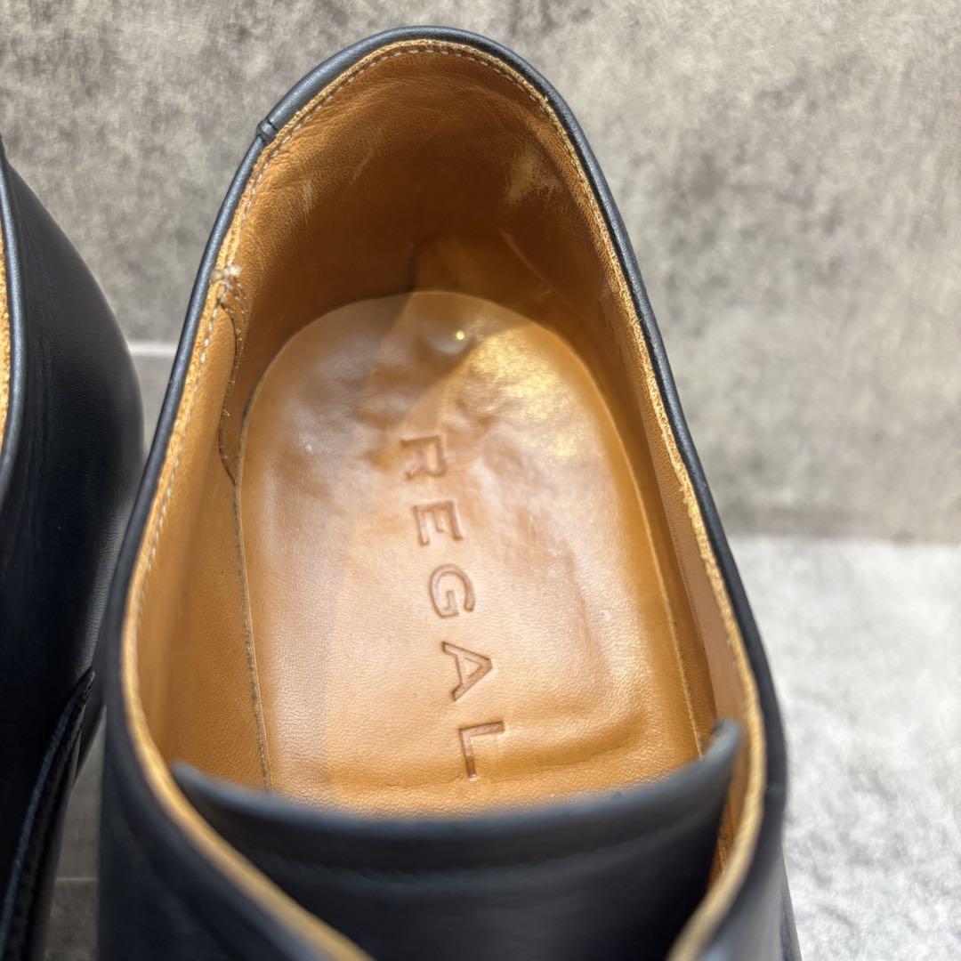 ✨美品✨リーガル REGAL ストレートチップ【24EE】Y812 内羽根式
