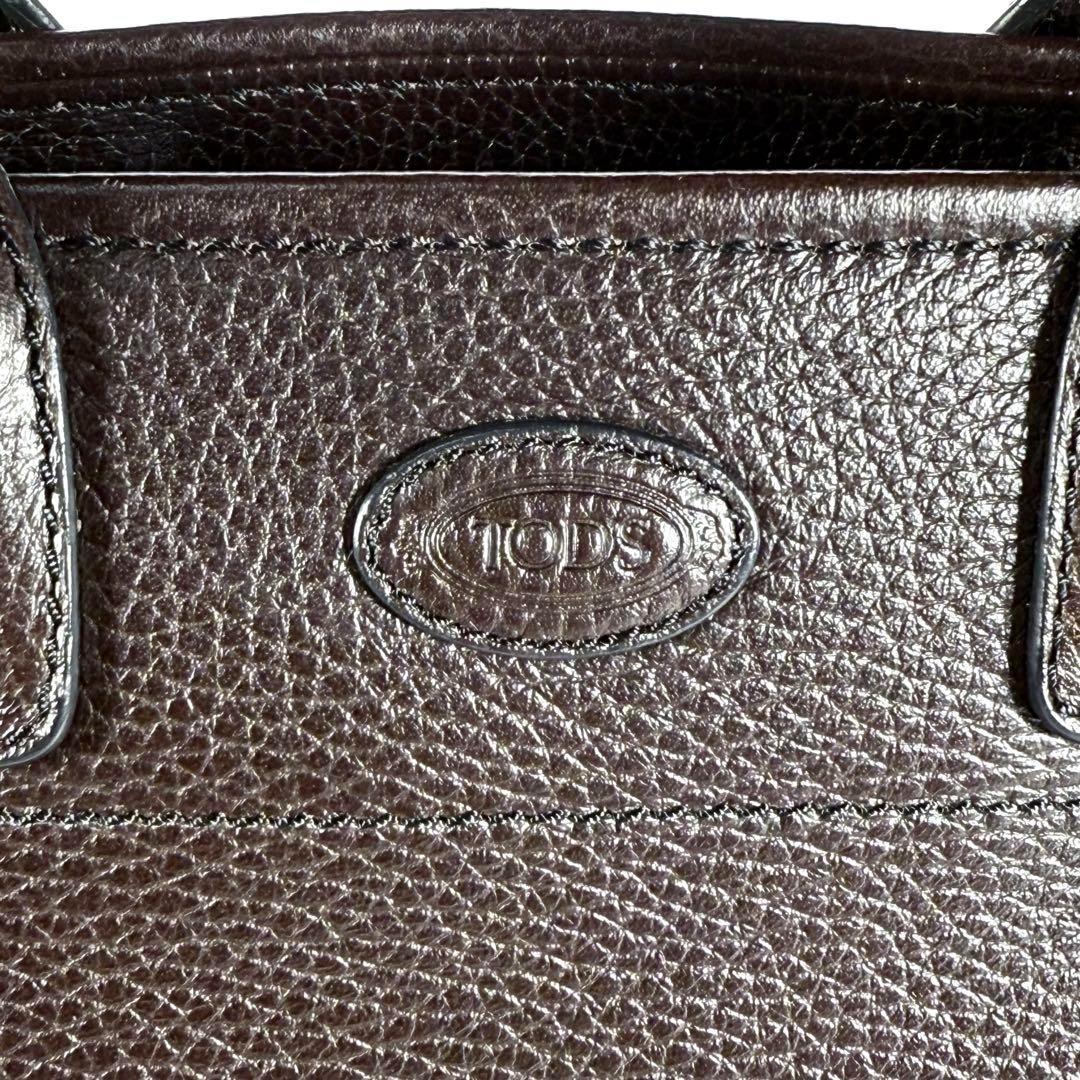【極美品】TOD’S トッズ　ジレリ　2WAYショルダーバッグ　ハンドバッグ