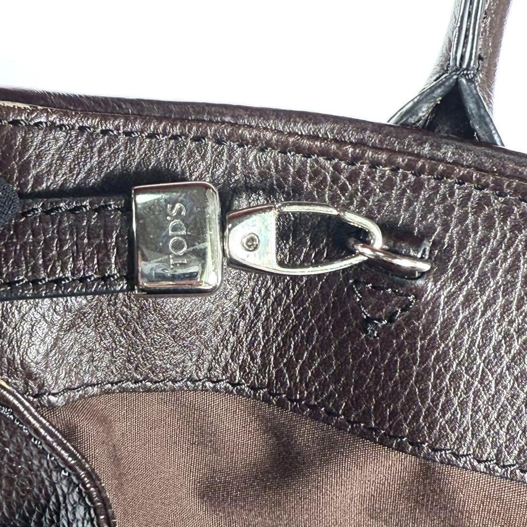 【極美品】TOD’S トッズ　ジレリ　2WAYショルダーバッグ　ハンドバッグ