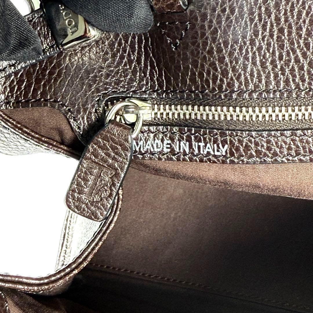 【極美品】TOD’S トッズ　ジレリ　2WAYショルダーバッグ　ハンドバッグ