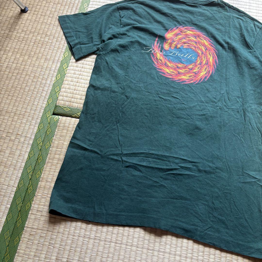 90s Santacruz USA製 fireballs 半袖 Tシャツ 希少 - メルカリ