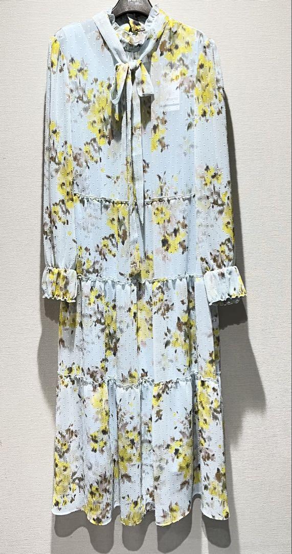 新品モラビト優美なロングワンピースMORABITO