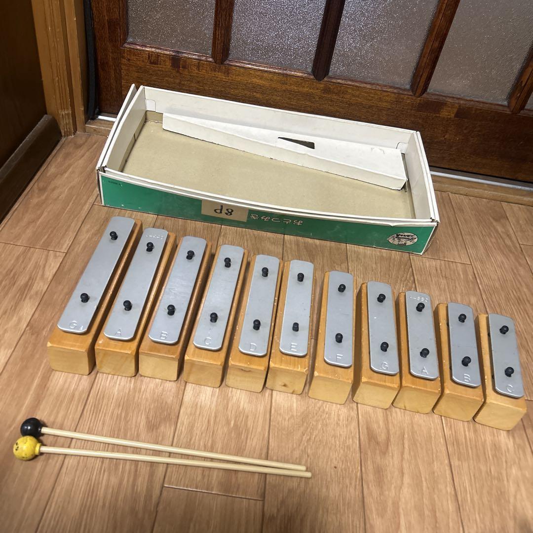 河合 kawai ニコルの森 おとつみき 11S 鉄琴 積み木 シロフォン