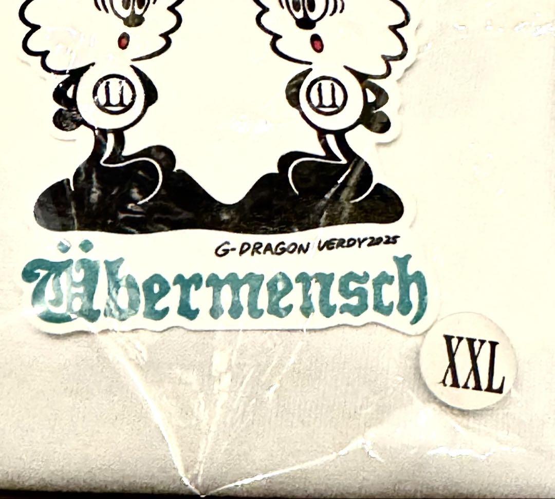 VERDY x G-DRAGON Ubermensch Tシャツ 白 2XL