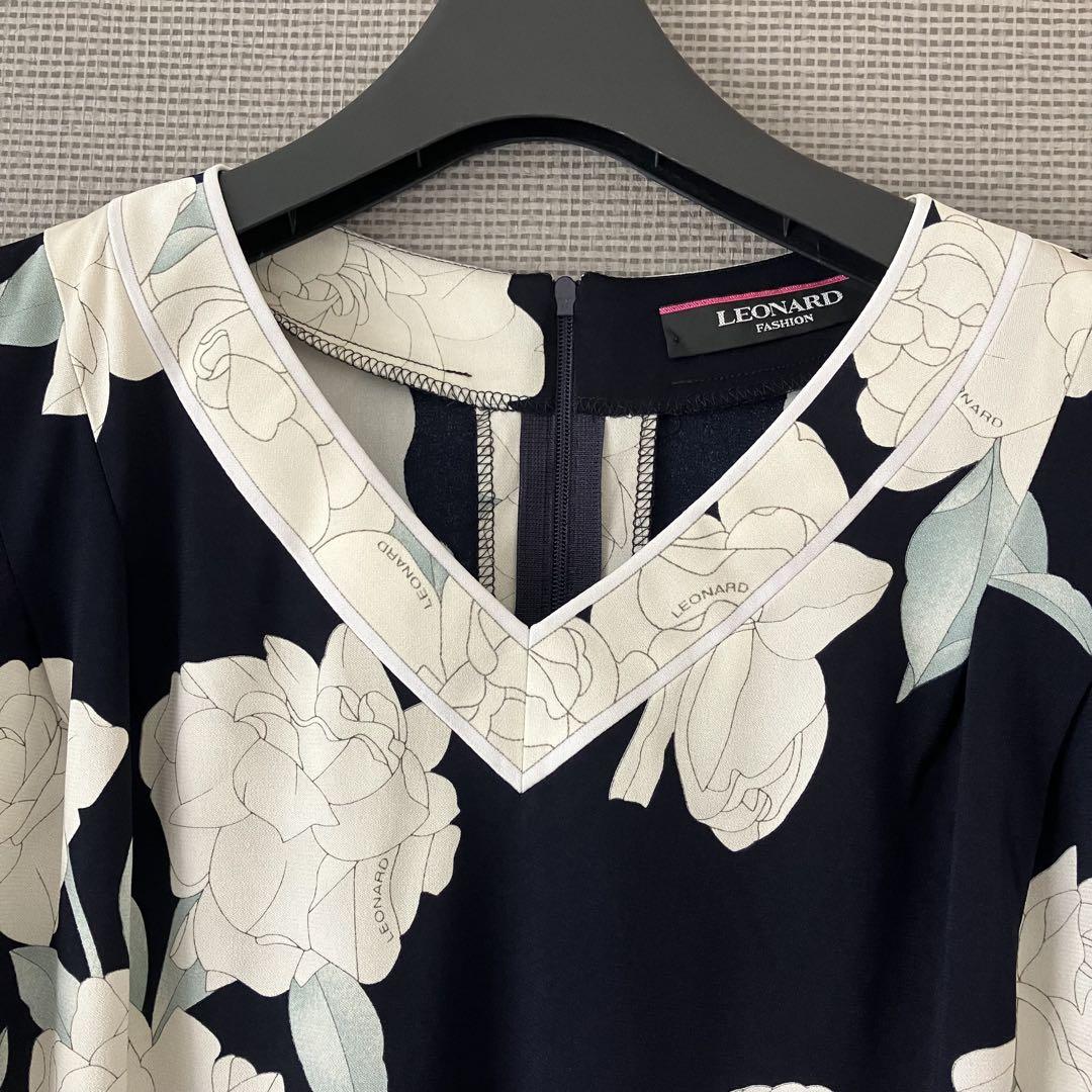 近年美品　レオナール　カンカン　チュニック　サイズ40