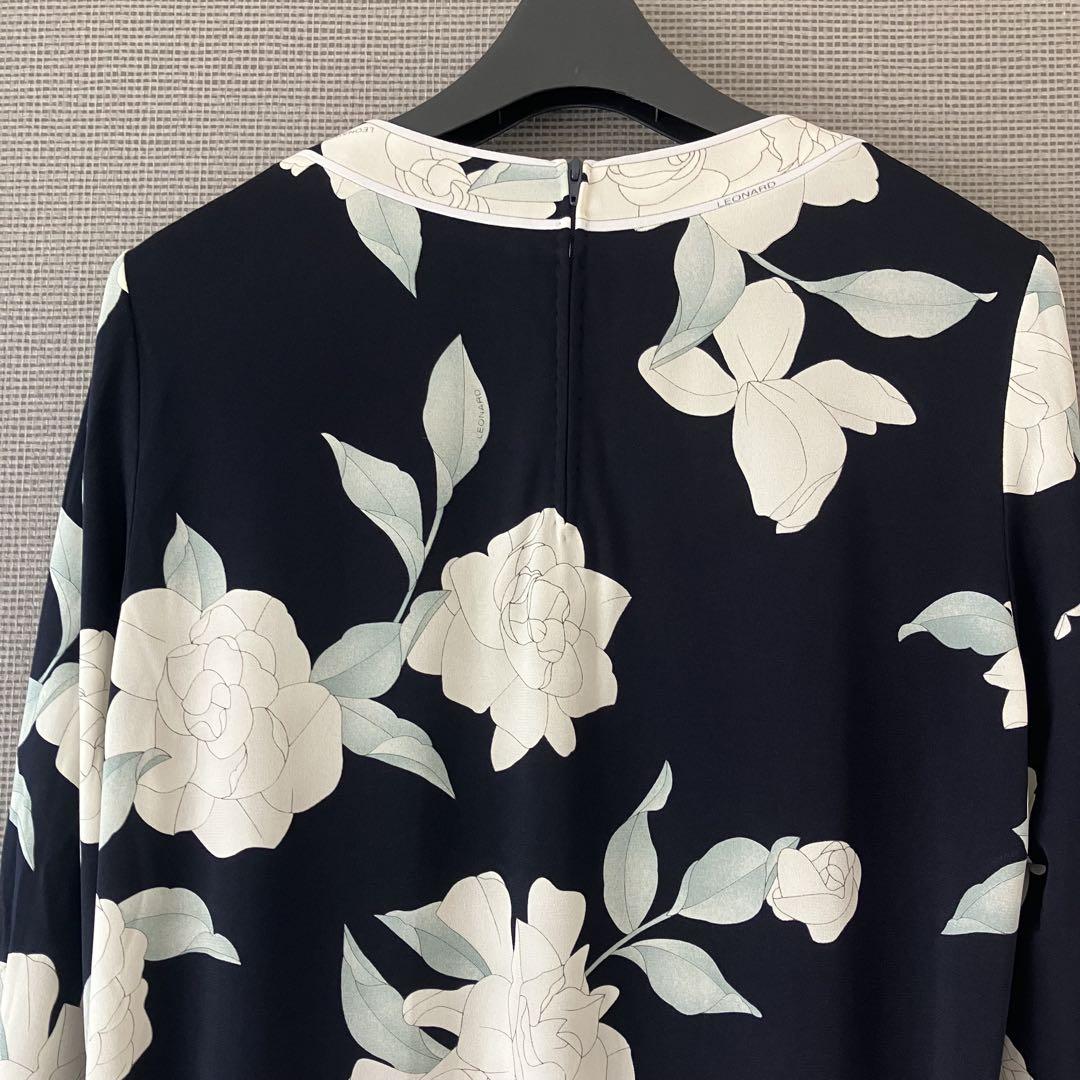 近年美品　レオナール　カンカン　チュニック　サイズ40
